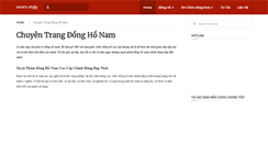 Desktop Screenshot of dong-ho-nam.com