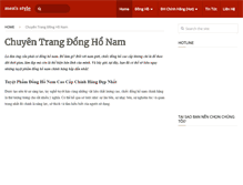 Tablet Screenshot of dong-ho-nam.com
